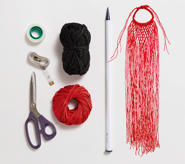 DIY Fringe Necklace Sewing Blog