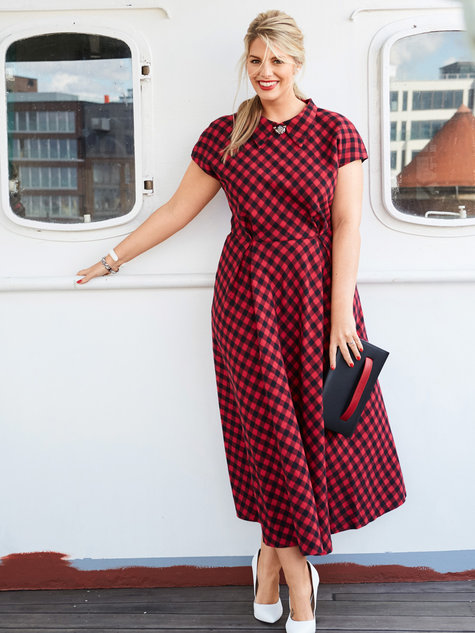 Plus Midi Dresses