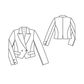 Short Jacket 11/2010 #131 – Sewing Patterns | BurdaStyle.com