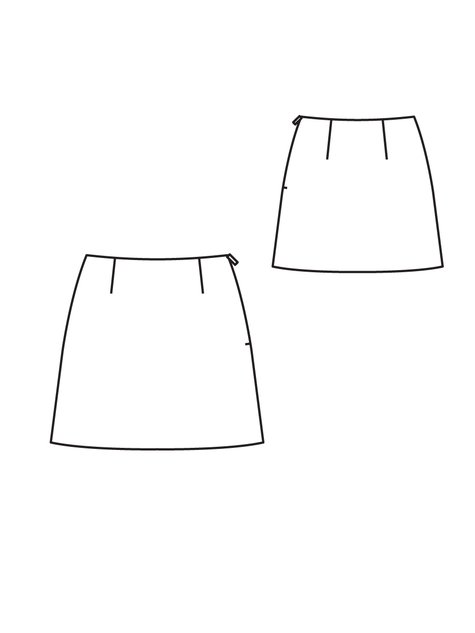 Ultra Mini-Skirt 09/2012 #115 – Sewing Patterns | BurdaStyle.com