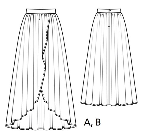 Maxi Skirt Patterns 49