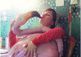 Finn_flamingo_show
