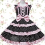 Black-with-white-dot-bow-ruffles-cotton-lolita-dress-13003-1_large