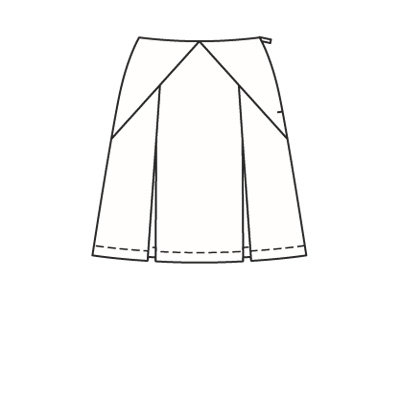 Box Pleat Skirt – Sewing Projects | BurdaStyle.com