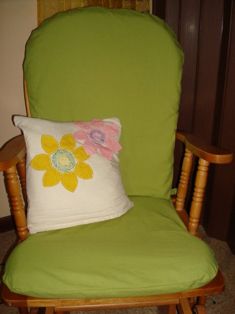 WICKER ROCKING CHAIR CUSHION SEWING PATTERN  Chair Pads &amp; Cushions