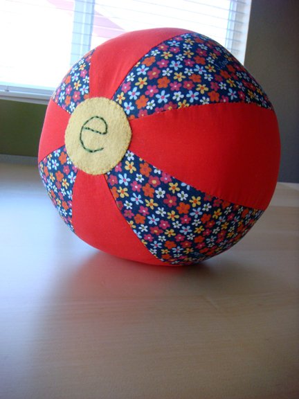 stuffed fabric ball pattern