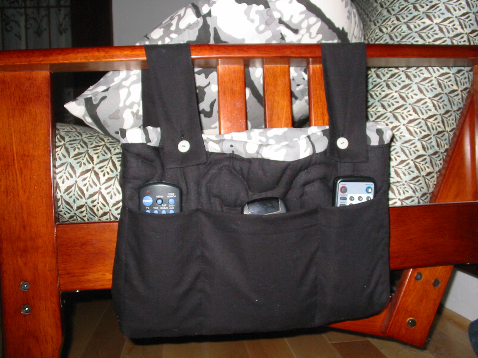 Remote control holder Sewing Projects