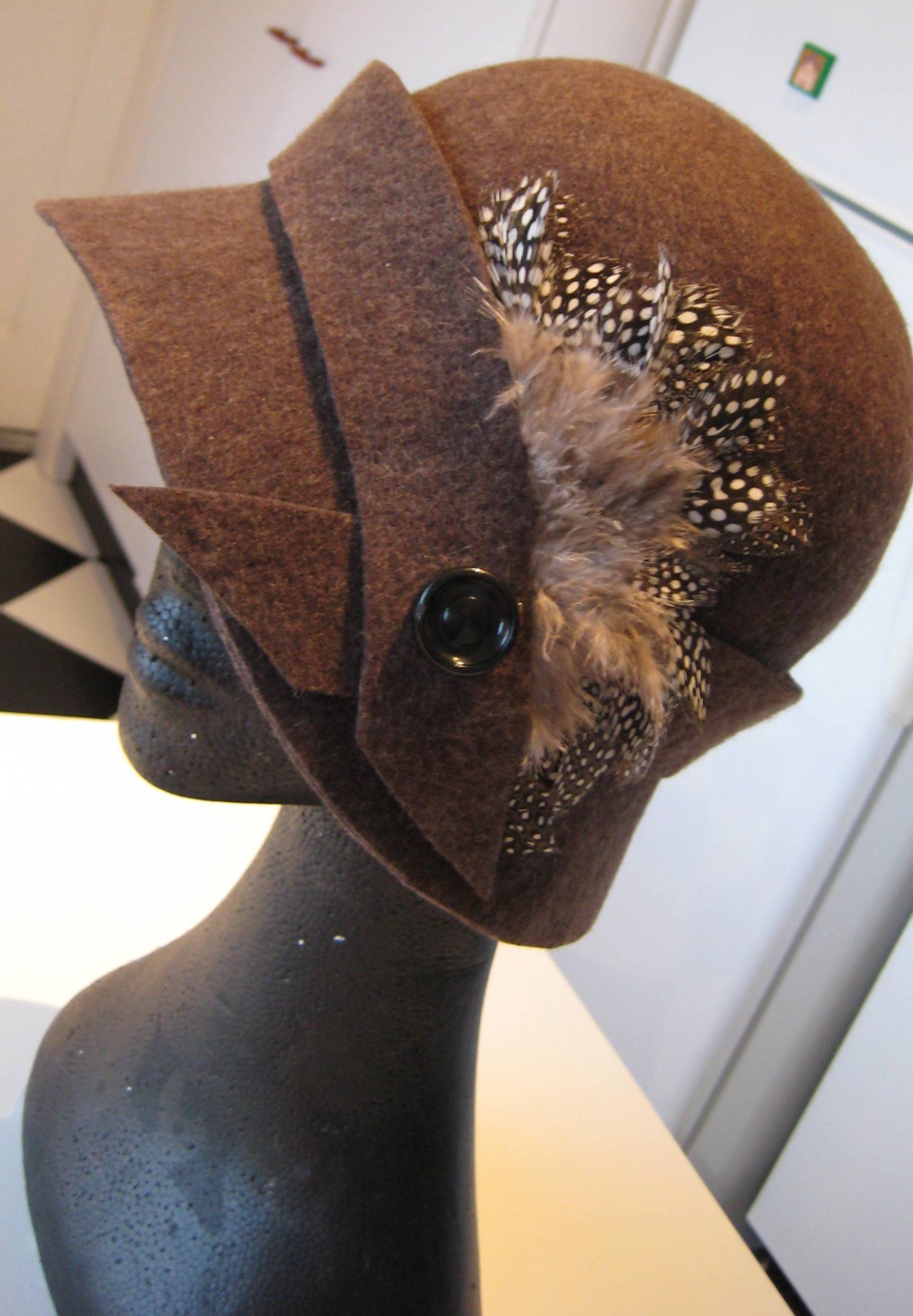 cloche hat blocked felt – Sewing Projects | BurdaStyle.com