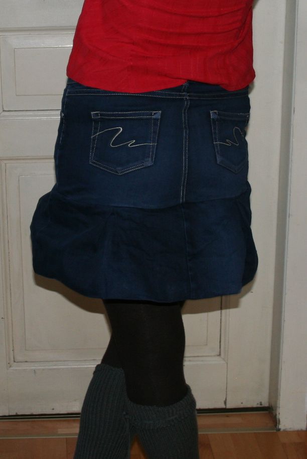 jeans balloon skirt Sewing Projects