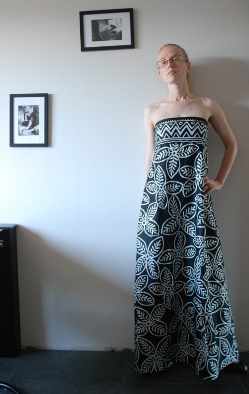 strapless maxidress Sewing Projects