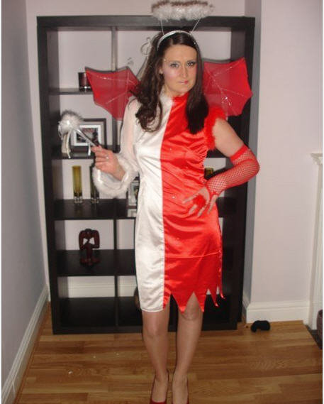 heaven and hell themed party costume ideas