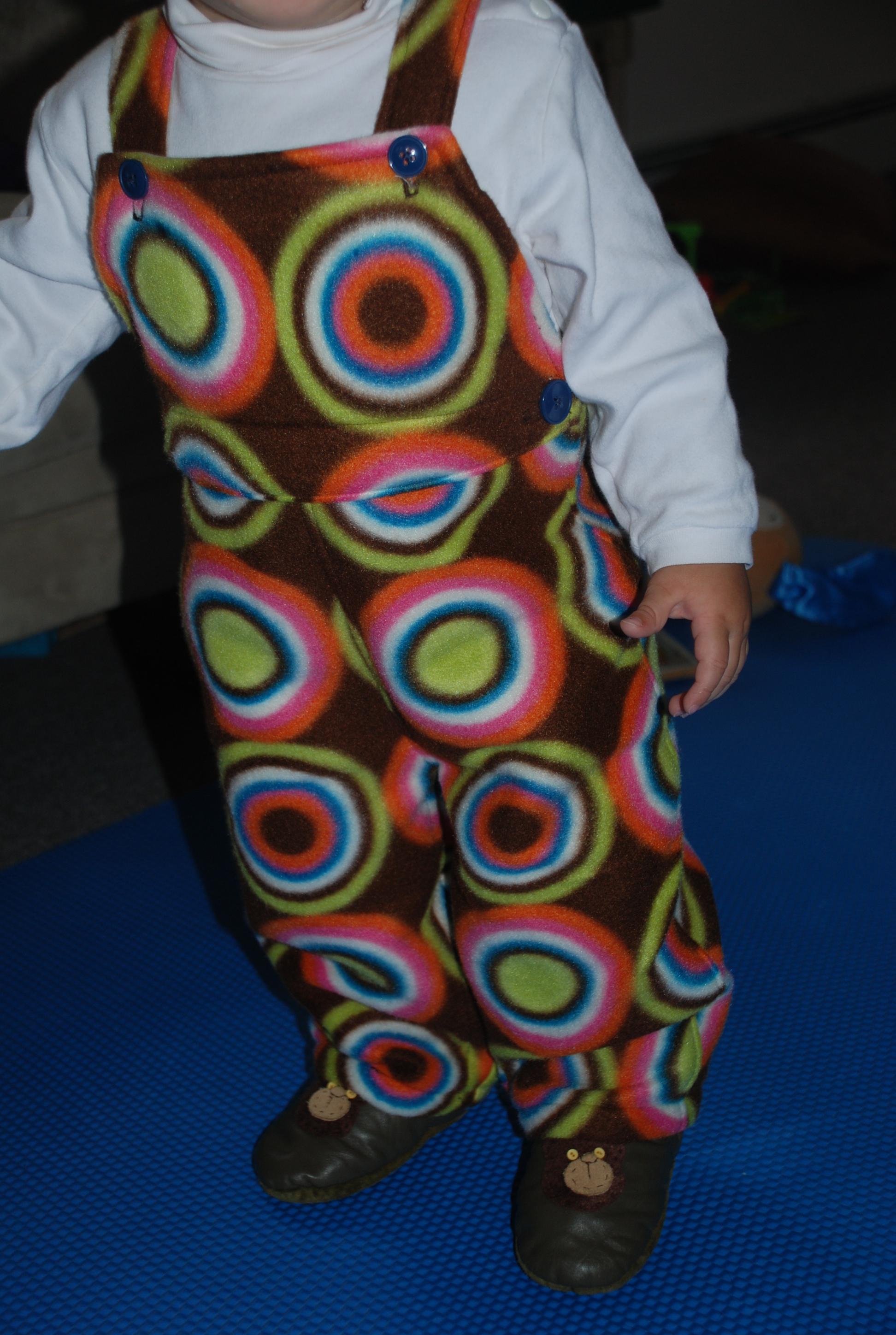 Fleece overalls Sewing Projects