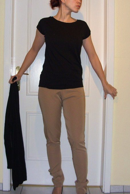 beige leggings