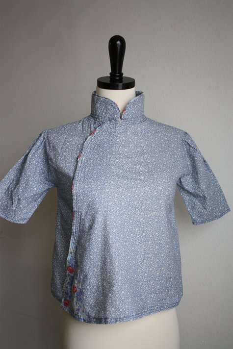 mandarin collar top sewing pattern