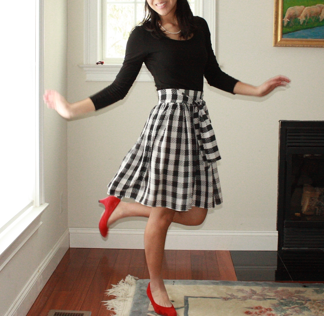 Gingham Skirt Sewing Projects