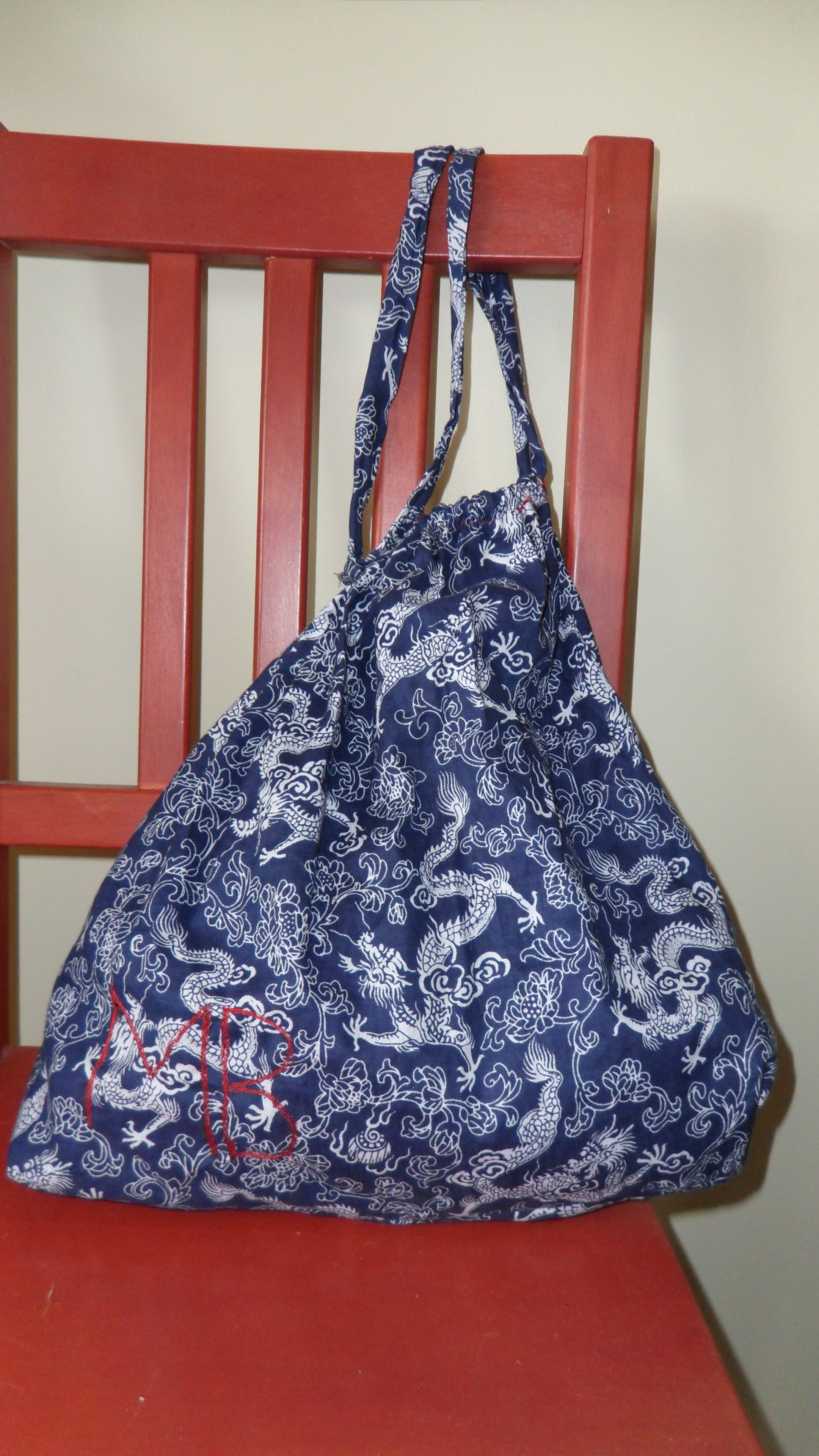 Drawstring Gym Bag Sewing Projects