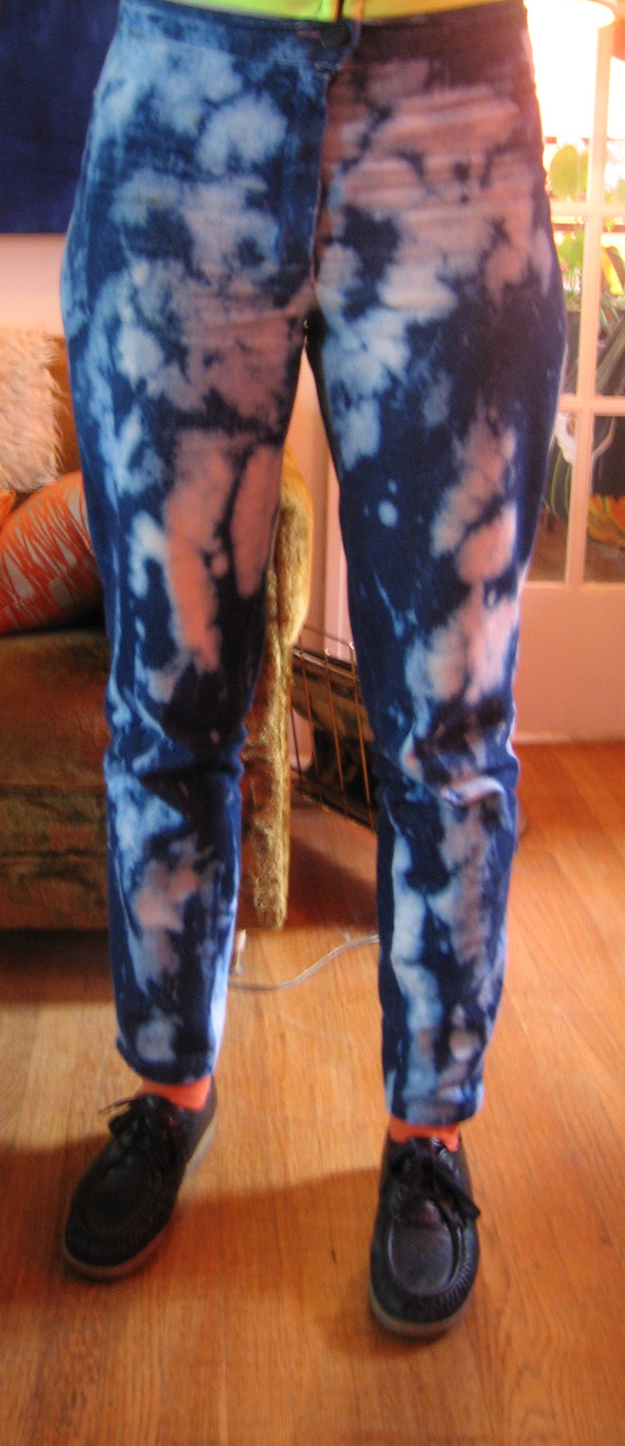 bleached jeans Sewing Projects