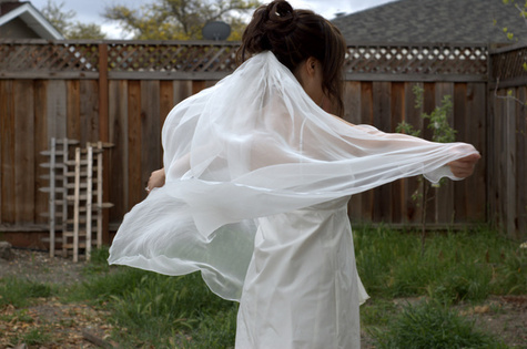 Silk Wedding Veil – Sewing Projects | BurdaStyle.com