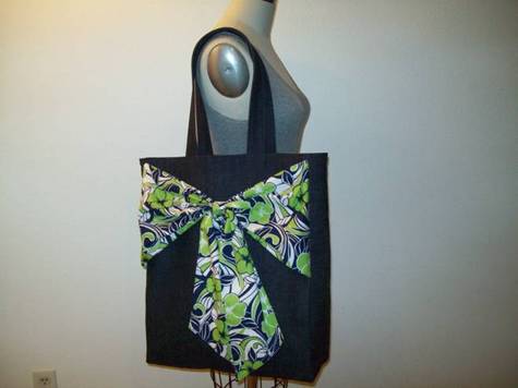 Denim Blue Jean Purse Handbag Tote Pattern Instructions | eBay