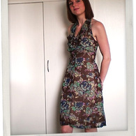 Brown_flower_summer_dress_w1_listing