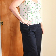 High Waisted Trousers 07/2010 #127 – Sewing Patterns | BurdaStyle.com