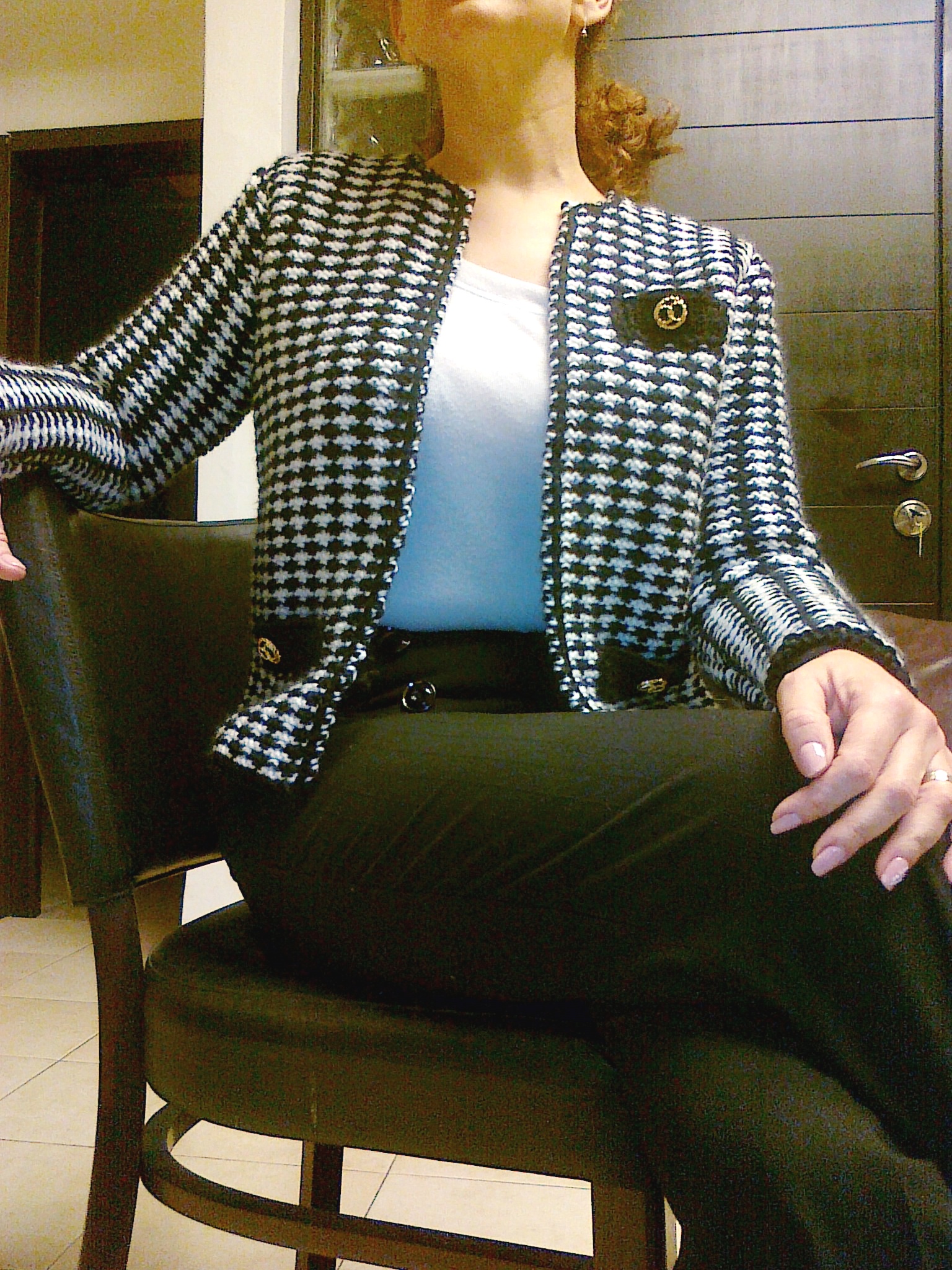 My own knit &quot;Chanel&quot; Jacket – Sewing Projects | BurdaStyle.com