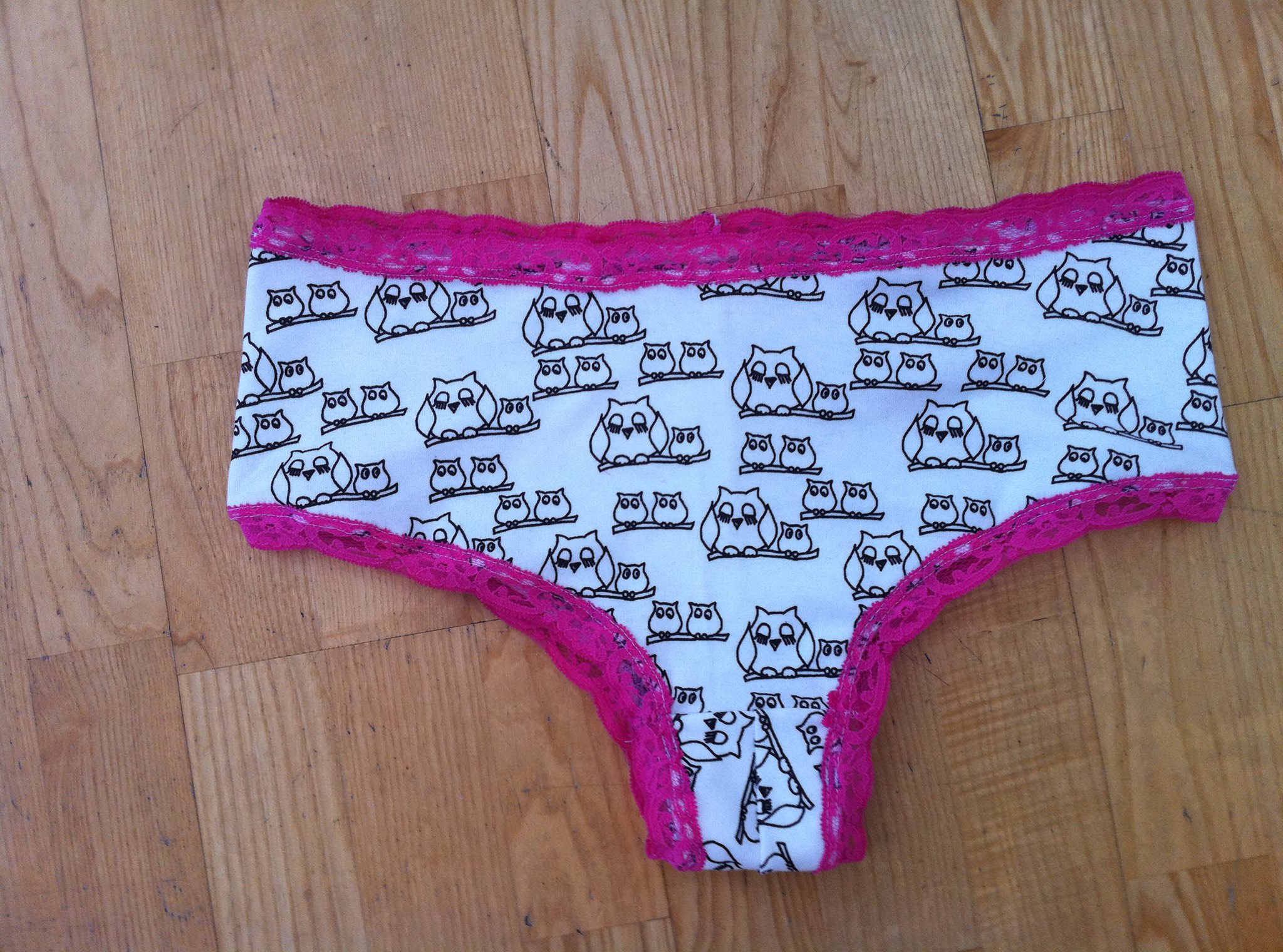 Cheeky Panties With Owls Sewing Projects