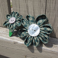 Green_plaid_my_buddy_and_me_barrettes_listing