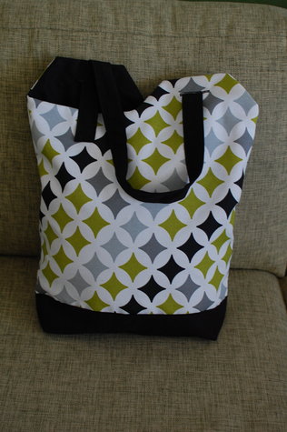 minimalist tote bag burdastyle project