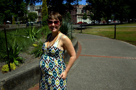 Maternity Midi Sundress Sewing Pattern Blouse and Jacket McCall's 7471