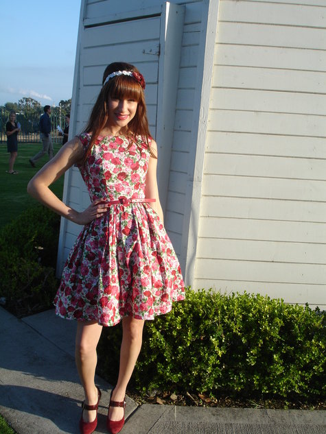 rose frock