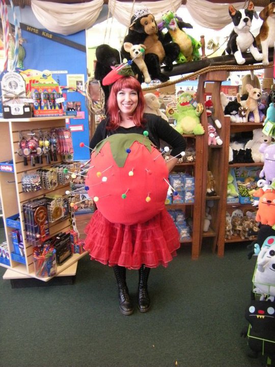 Pin Cushion Costume BERNINA Halloween 2011 Sewing Projects
