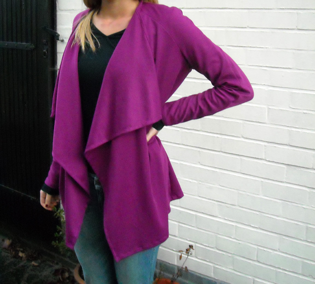purple cardi sewing projects burdastyle purple cardi sewing projects burdastyle