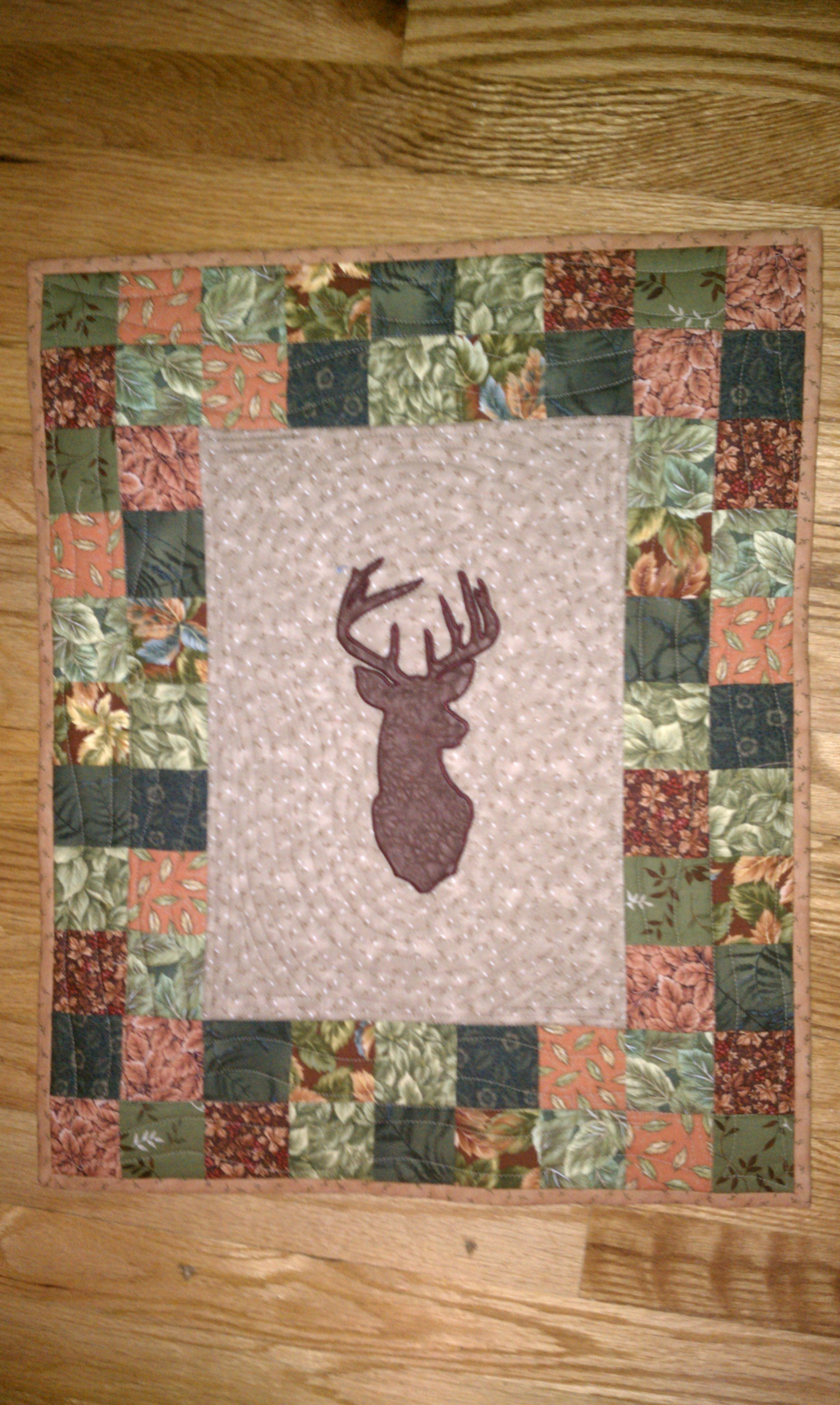 Autumn Deer Quilt Sewing Projects