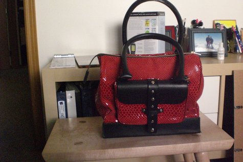 rose.is.a.rose: Leather Emmaline Bag with Tips for Sewing Leather