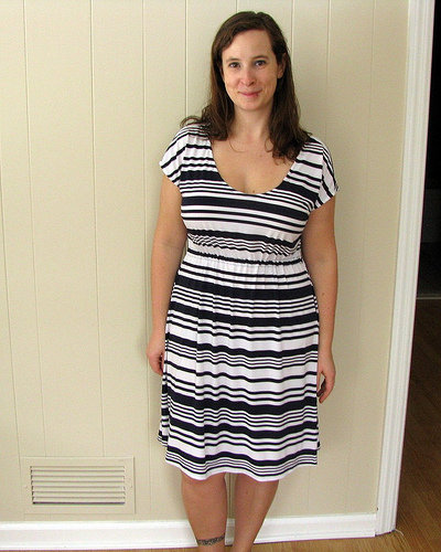 Beach Cover Dresses on Stripey Beach Cover Up Anda Dress     Sewing Projects   Burdastyle