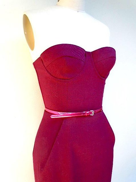 bustier dress sewing pattern