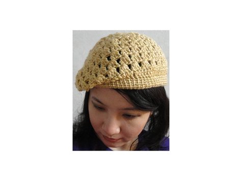 Bridgette Beret Crochet Pattern | Red Heart