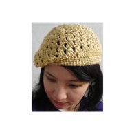 Autumn_maize_crochet_beret_listing