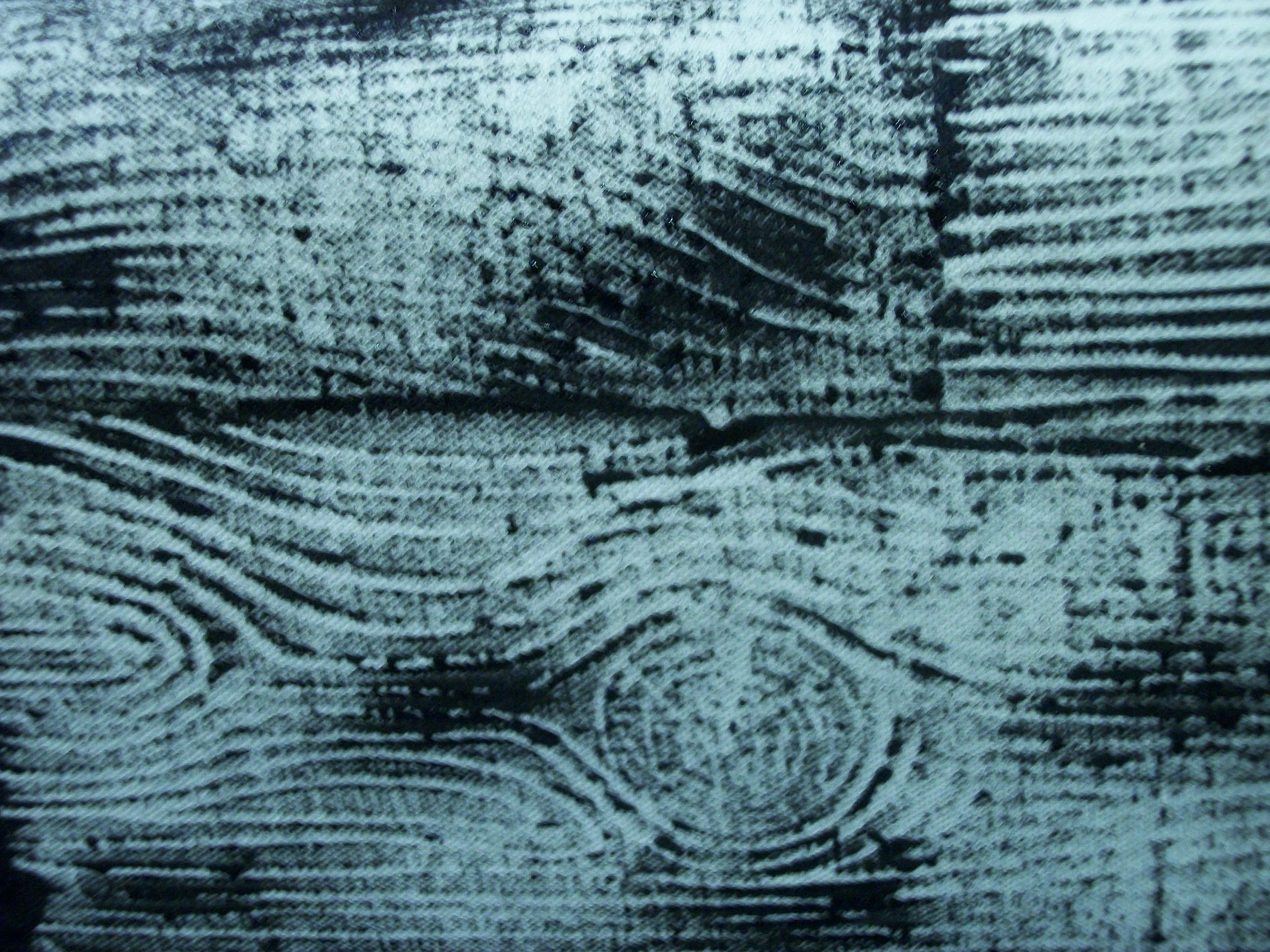 Wood Grain HandPrinted Fabric Sewing Projects