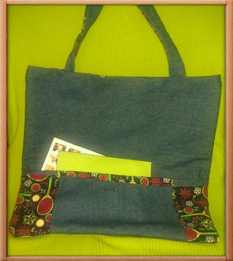 the felt flannel small tote bag