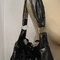 Drawstringtote_blacksilverglitter_closeupstrap_grid
