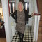 Vogue_kleid_schwarz_grid