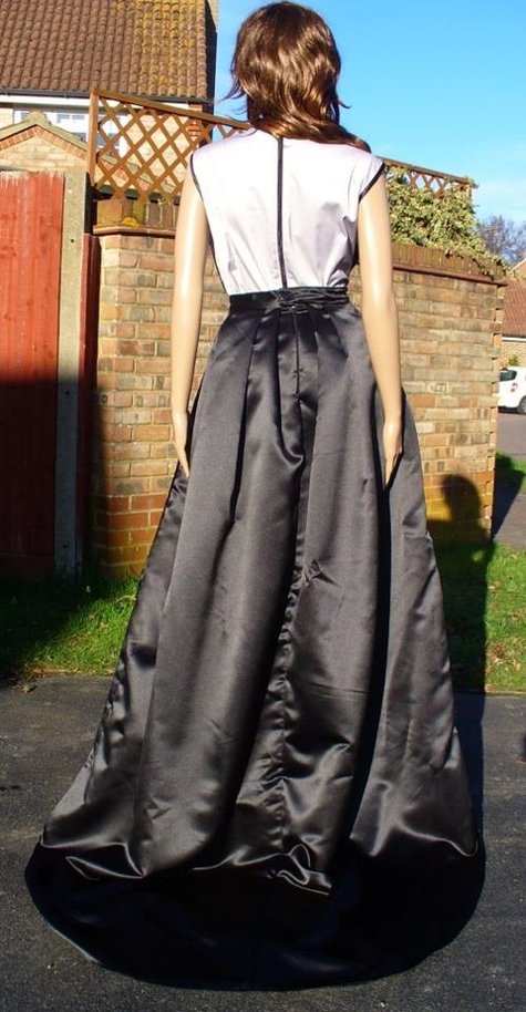 Long pleated evening skirt – Sewing Projects | BurdaStyle.com