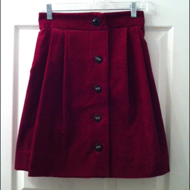 Corduroy Skirt from Sewing in a Straight Line Sewing Projects