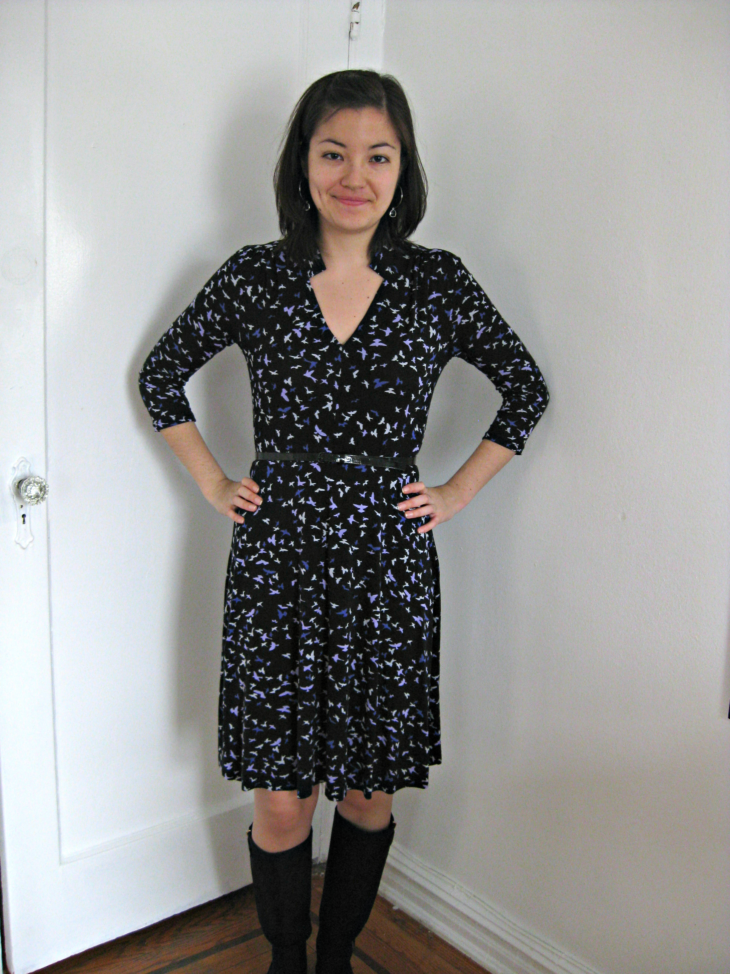 Sewing Pattern Jersey Dress | on the fly jersey dress sewing projects burdastyle com Sewing Pattern Jersey Dress | on the fly jersey dress sewing projects burdastyle com