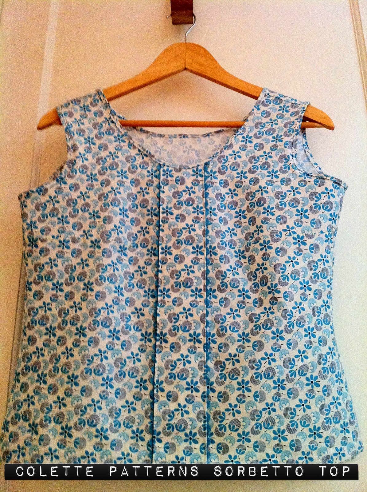 feeling blue Colette Patterns Sorbetto Top – Sewing Projects