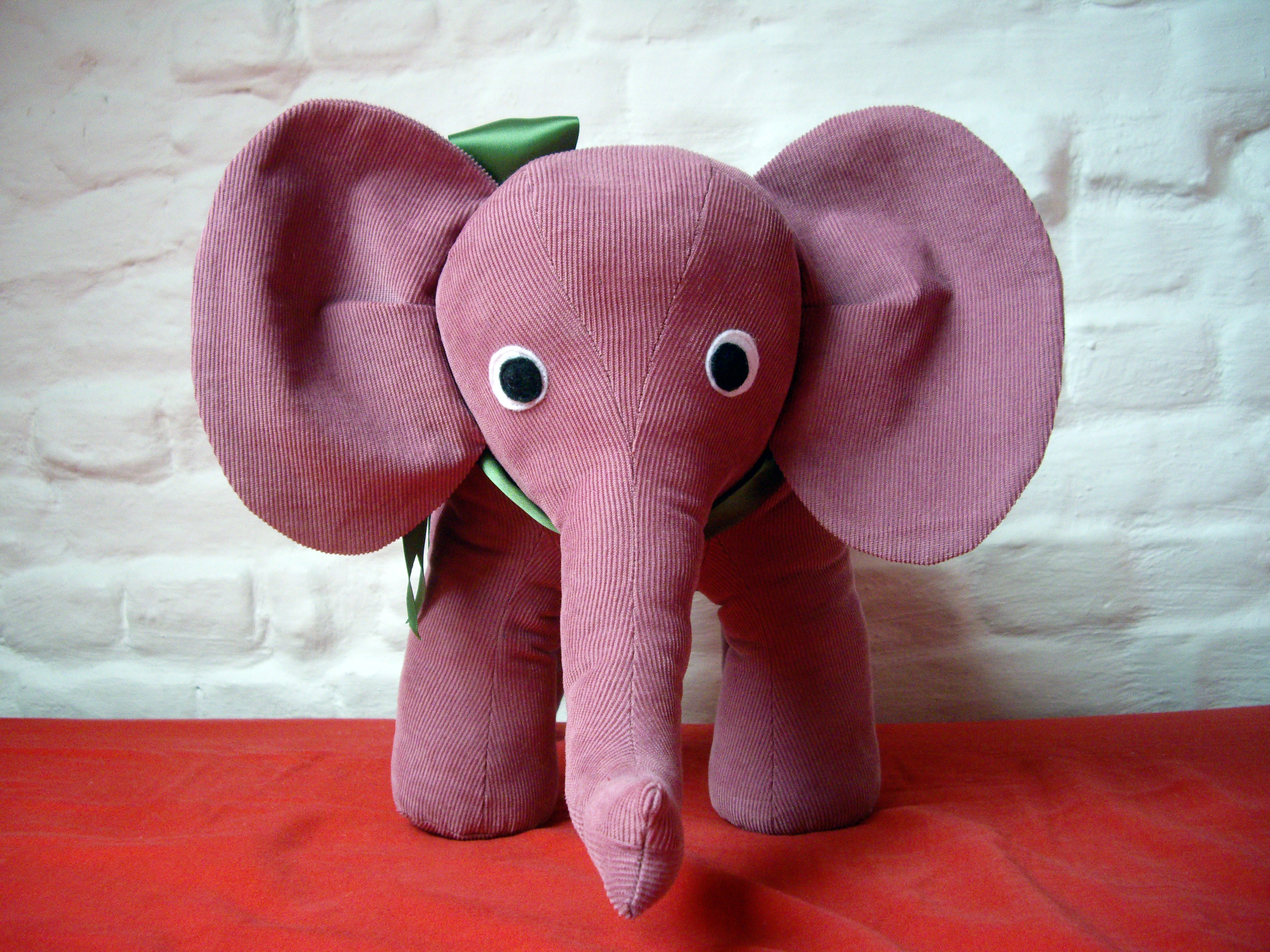 diy stuffed elephant pattern