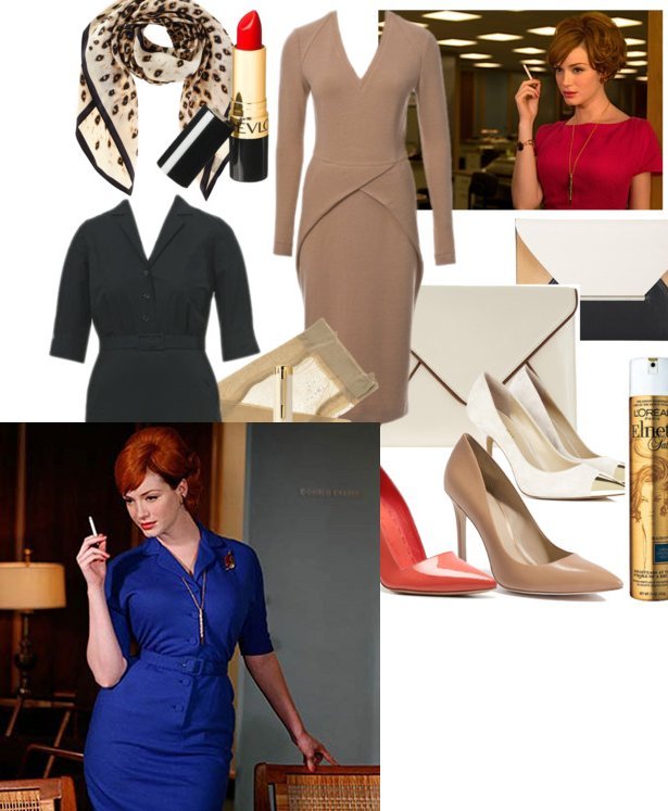 Halloween Styling: Retro Favorites and Joan Holloway – Sewing Blog ...