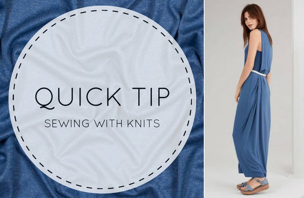 Quick Tip: Sewing with Knits – Sewing Blog | BurdaStyle.com